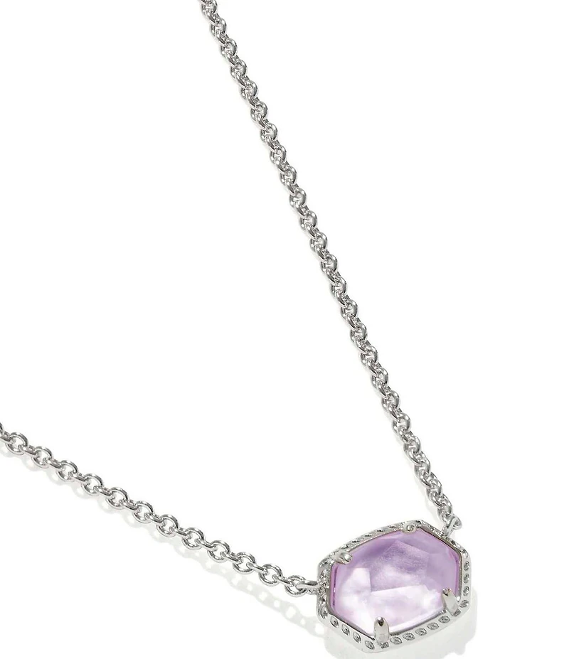 Kendra Scott Daphne Frame Short Pendant Necklace