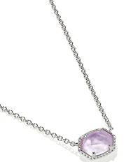 Kendra Scott Daphne Frame Short Pendant Necklace