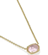 Kendra Scott Daphne Frame Short Pendant Necklace