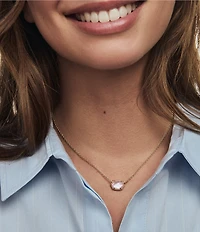 Kendra Scott Daphne Frame Short Pendant Necklace