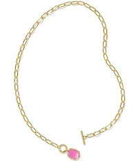 Kendra Scott Daphne Link & Chain Collar Short Pendant Necklace