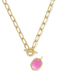 Kendra Scott Daphne Link & Chain Collar Short Pendant Necklace