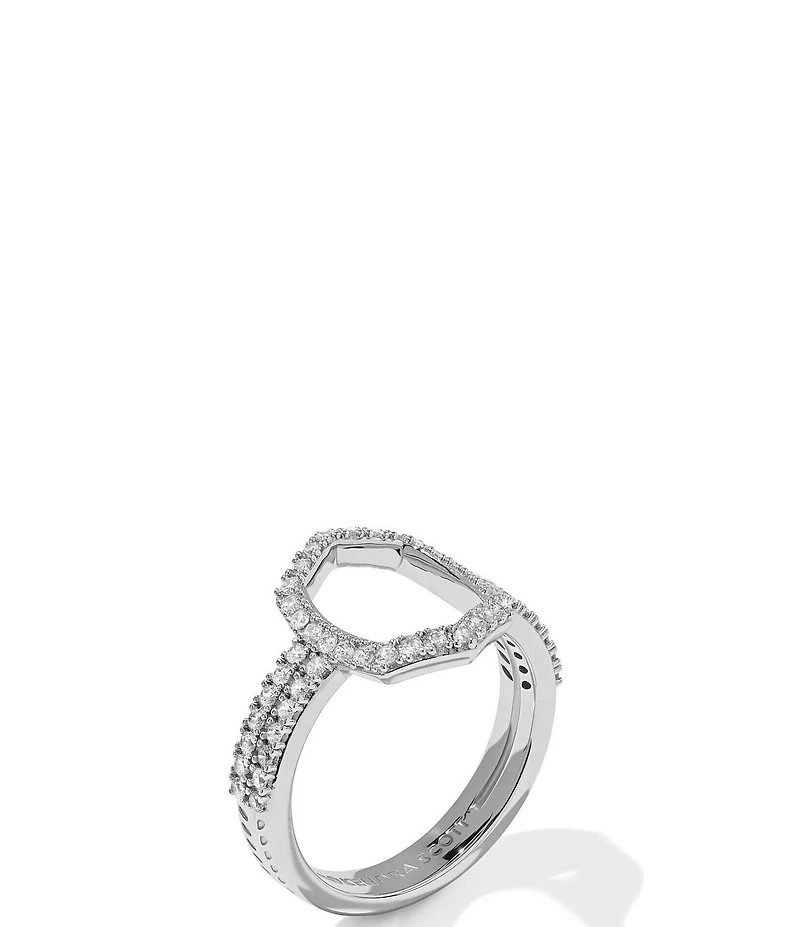 Kendra Scott Daphne Pave Cocktail Ring