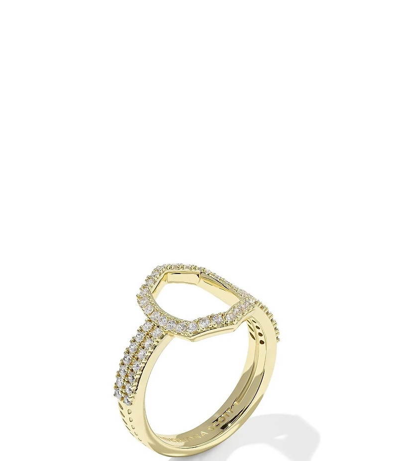 Kendra Scott Daphne Pave Cocktail Ring