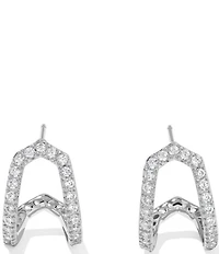 Kendra Scott Daphne Pave Huggie Hoop Earrings