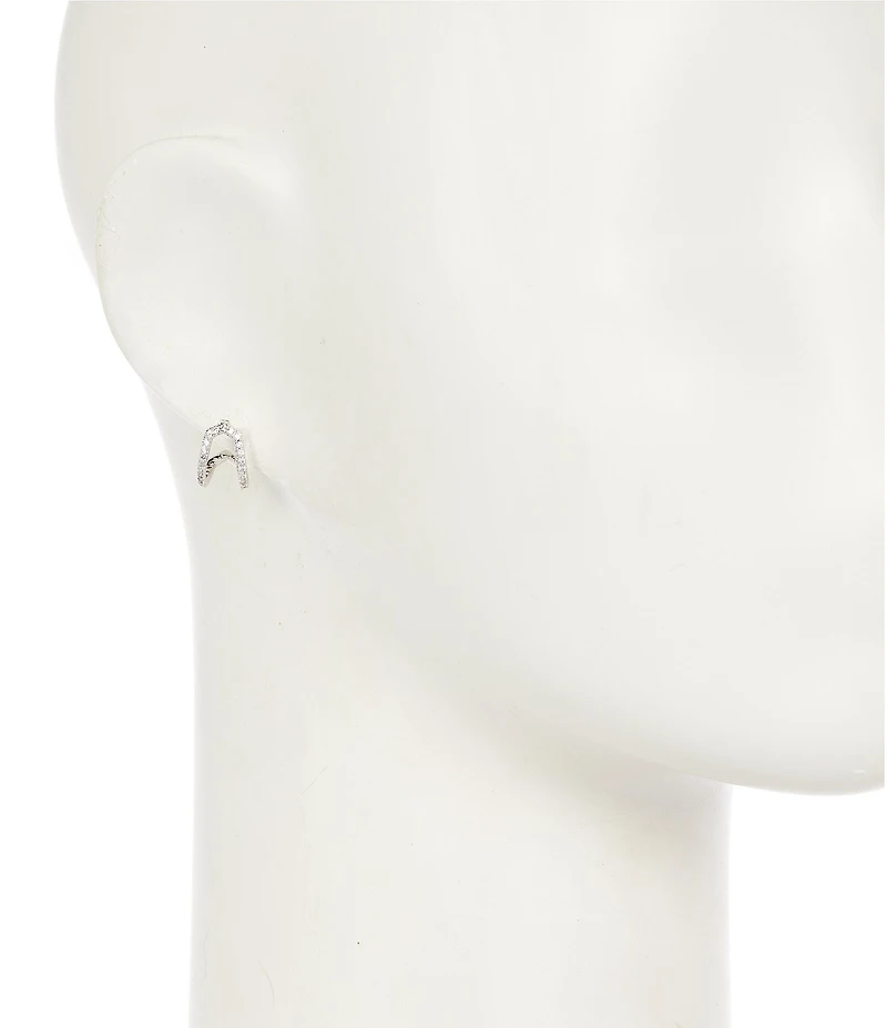 Kendra Scott Daphne Pave Huggie Hoop Earrings