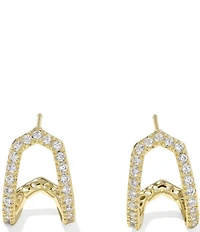 Kendra Scott Daphne Pave Huggie Hoop Earrings
