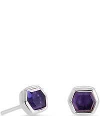 Kendra Scott Davie Sterling Silver Stud Earrings