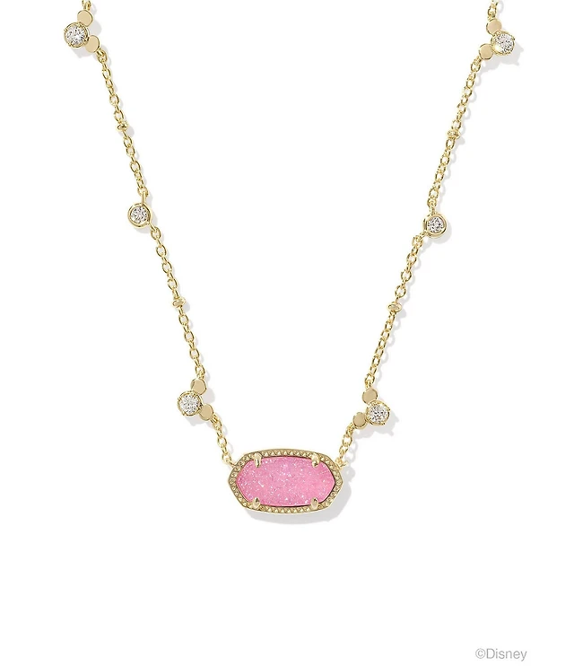 Kendra Scott Disney / Kendra Scott Gold Mickey Mouse Elisa Short Pendant Necklace