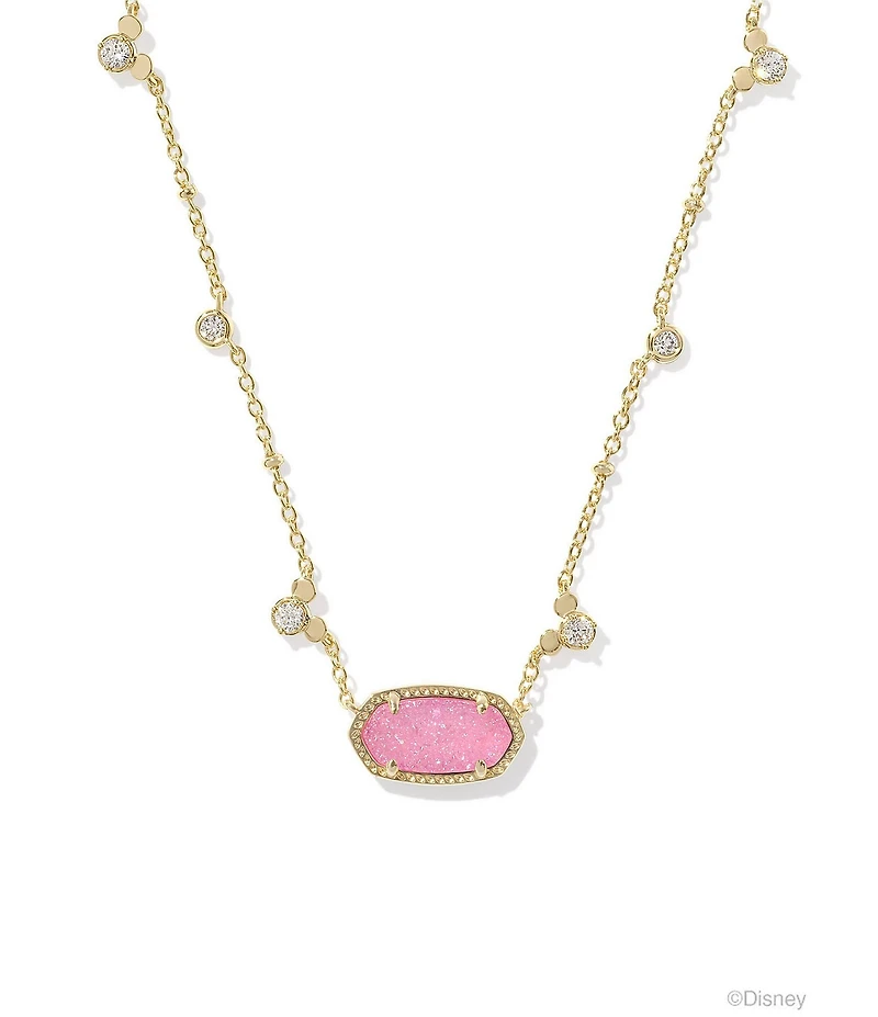 Kendra Scott Disney / Kendra Scott Gold Mickey Mouse Elisa Short Pendant Necklace