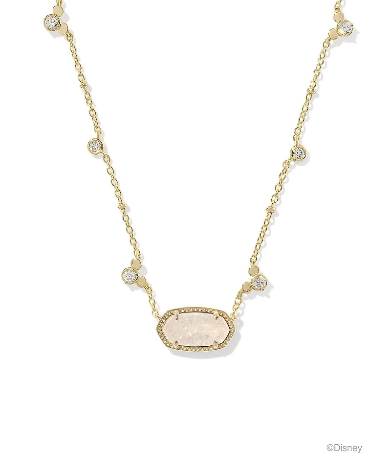 Kendra Scott Disney / Kendra Scott Gold Mickey Mouse Elisa Short Pendant Necklace