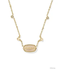 Kendra Scott Disney / Kendra Scott Gold Mickey Mouse Elisa Short Pendant Necklace