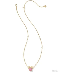 Kendra Scott Disney / Kendra Scott Gold Minnie Mouse Short Pendant Necklace