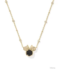 Kendra Scott Disney / Kendra Scott Gold Minnie Mouse Short Pendant Necklace