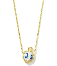 Kendra Scott Dreidel Short Pendant Necklace