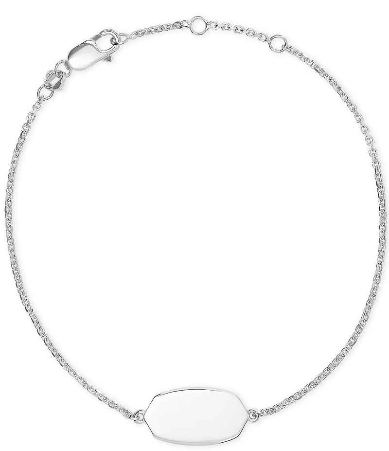 Kendra Scott Elaina Sterling Silver Delicate Line Bracelet