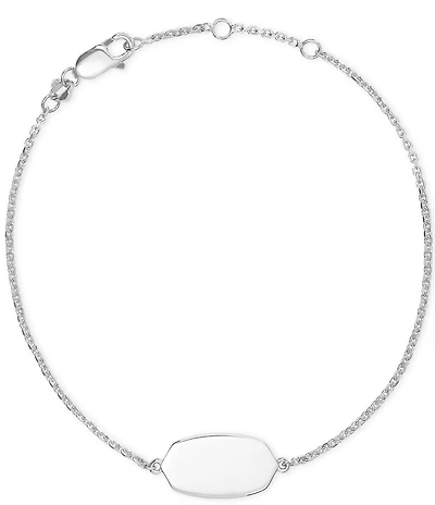 Kendra Scott Elaina Sterling Silver Delicate Line Bracelet