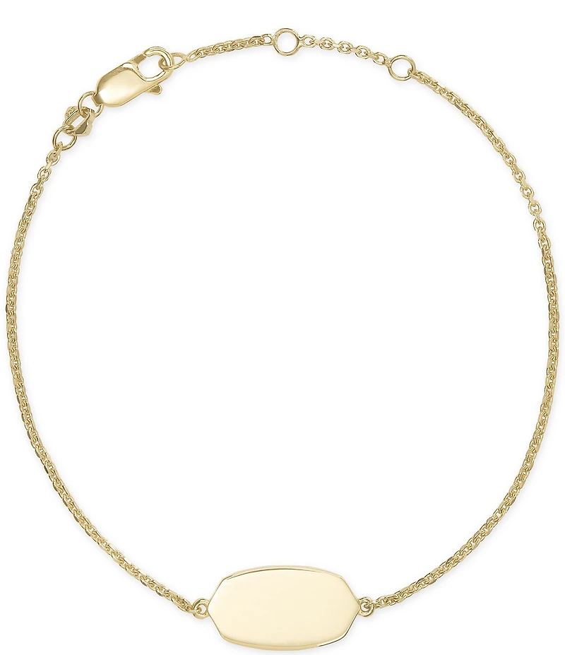 Kendra Scott Elaina Sterling Silver Delicate Line Bracelet