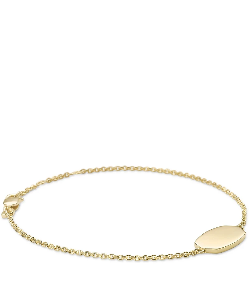 Kendra Scott Elaina Sterling Silver Delicate Line Bracelet