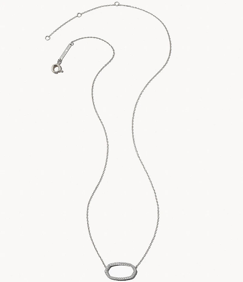 Kendra Scott Elisa 14K Open Frame Short Pendant Necklace