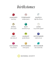 Kendra Scott Elisa Birthstone Pendant Necklace