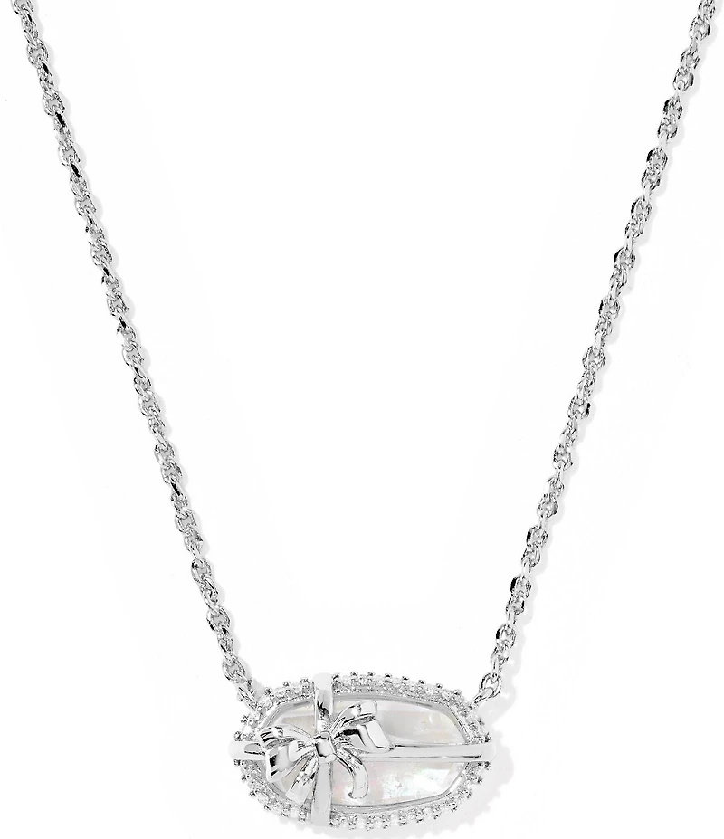 Kendra Scott Elisa Bow Short Pendant Necklace