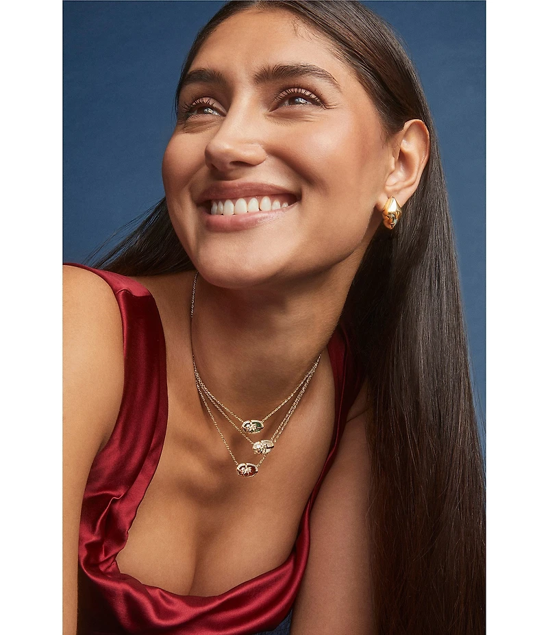 Kendra Scott Elisa Bow Short Pendant Necklace