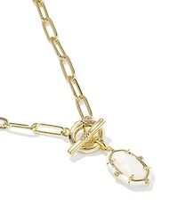 Kendra Scott Elisa Enamel Game Day Link And Chain Short Pendant Necklace