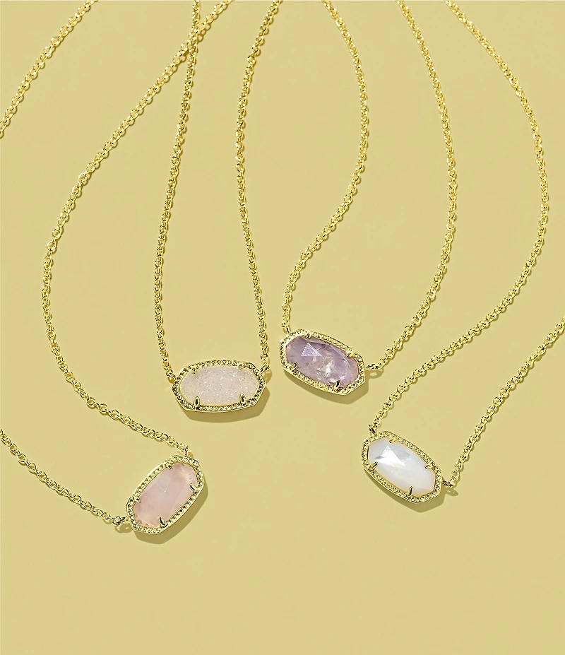 Kendra Scott Elisa Drusy Pendant Necklace