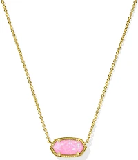 Kendra Scott Elisa Gold Opal Pendant Necklace