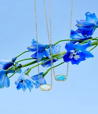 Kendra Scott Elisa Gold Opal Pendant Necklace