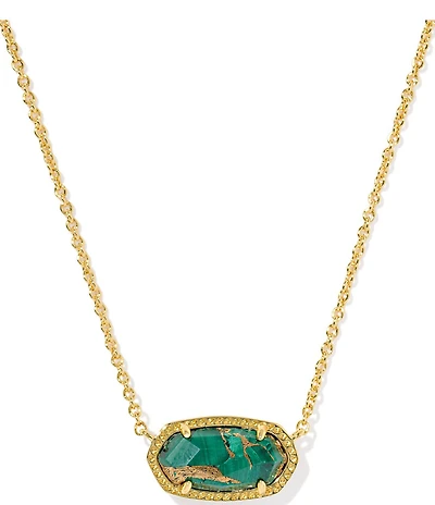 Kendra Scott Elisa 14K Gold-Plated Pendant Necklace