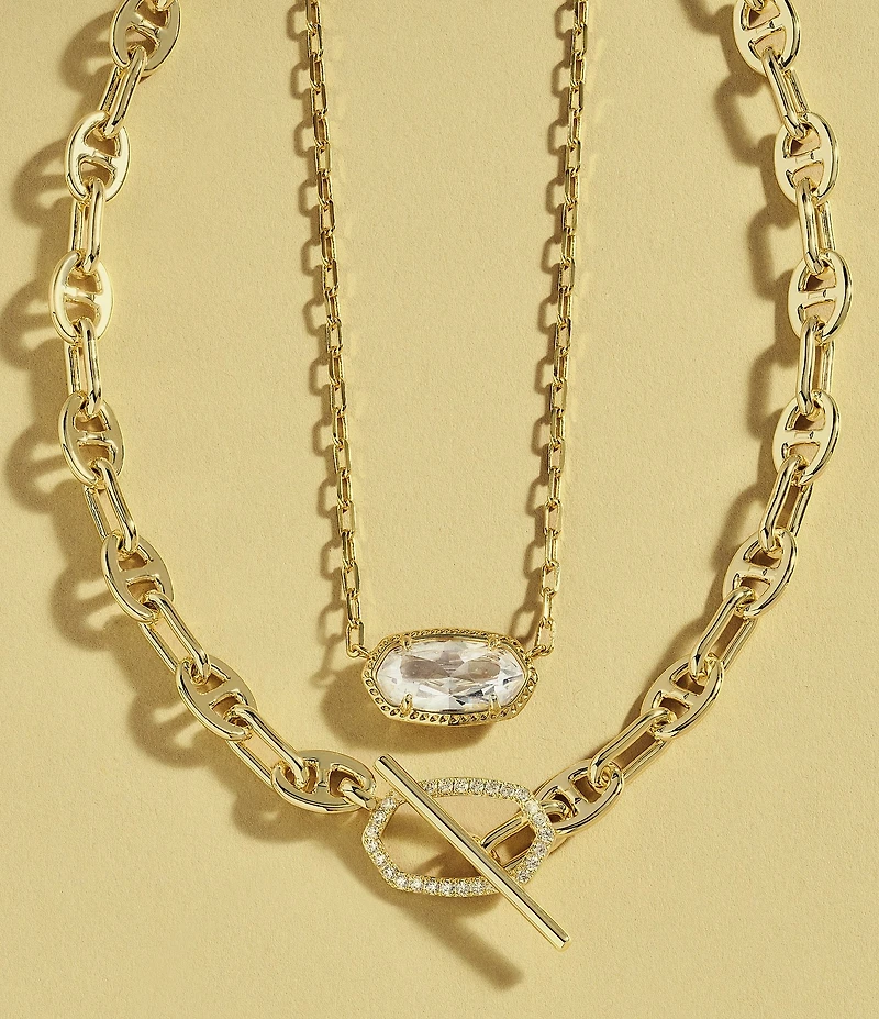 Kendra Scott Elisa Luxe Short Pendant Necklace