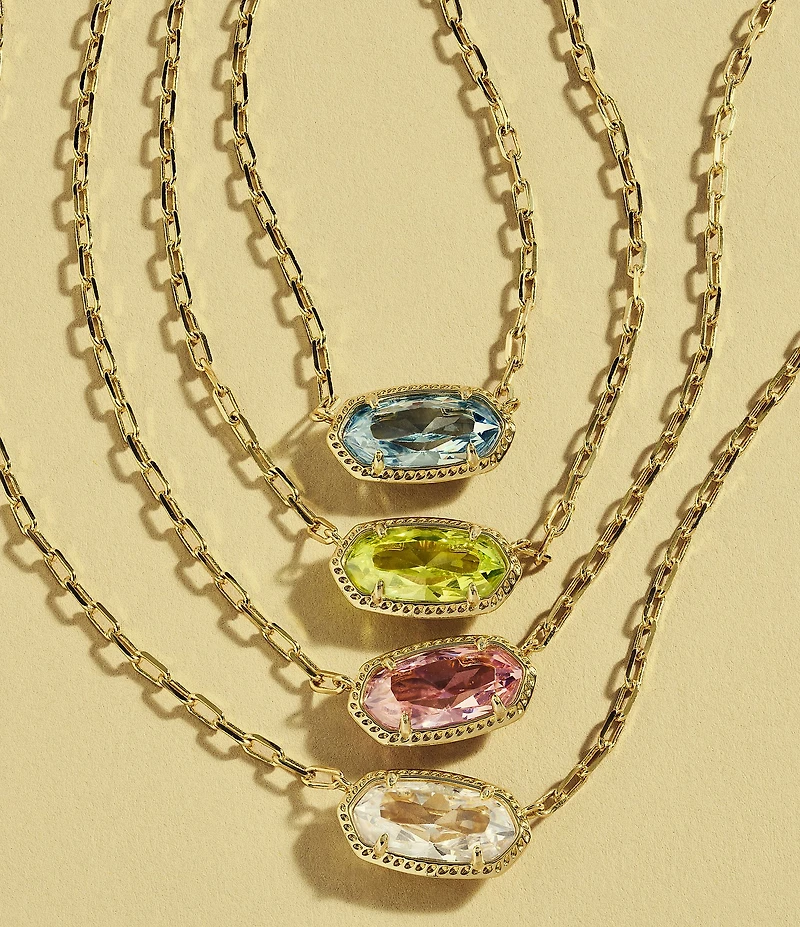 Kendra Scott Elisa Luxe Short Pendant Necklace