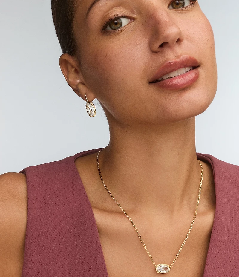 Kendra Scott Elisa Luxe Short Pendant Necklace