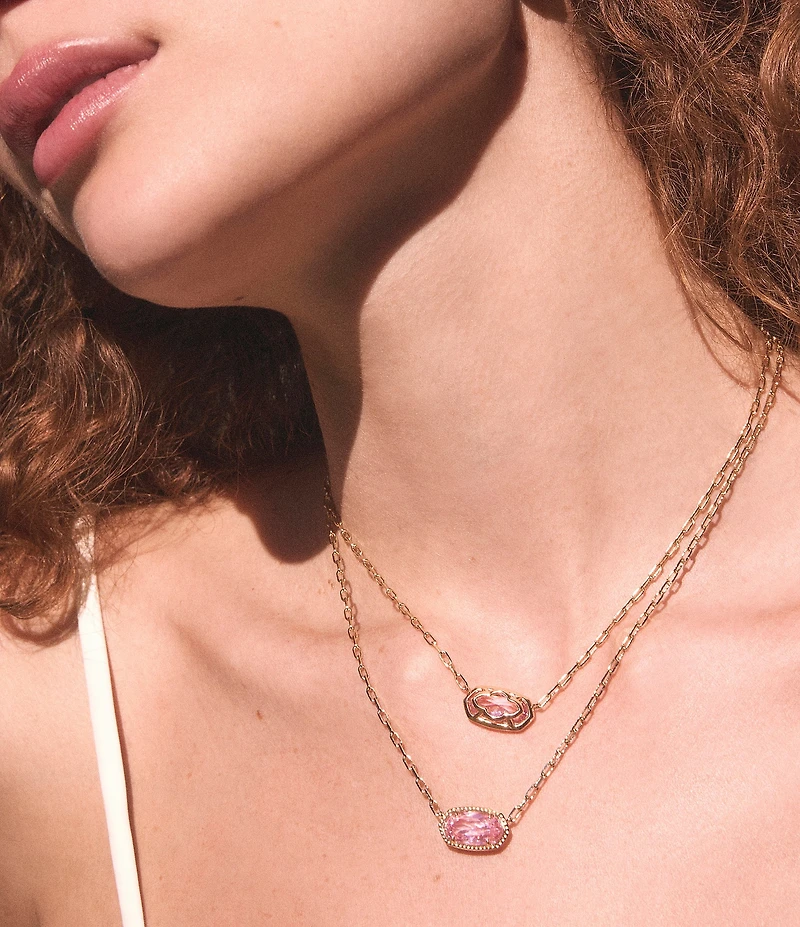 Kendra Scott Elisa Luxe Short Pendant Necklace