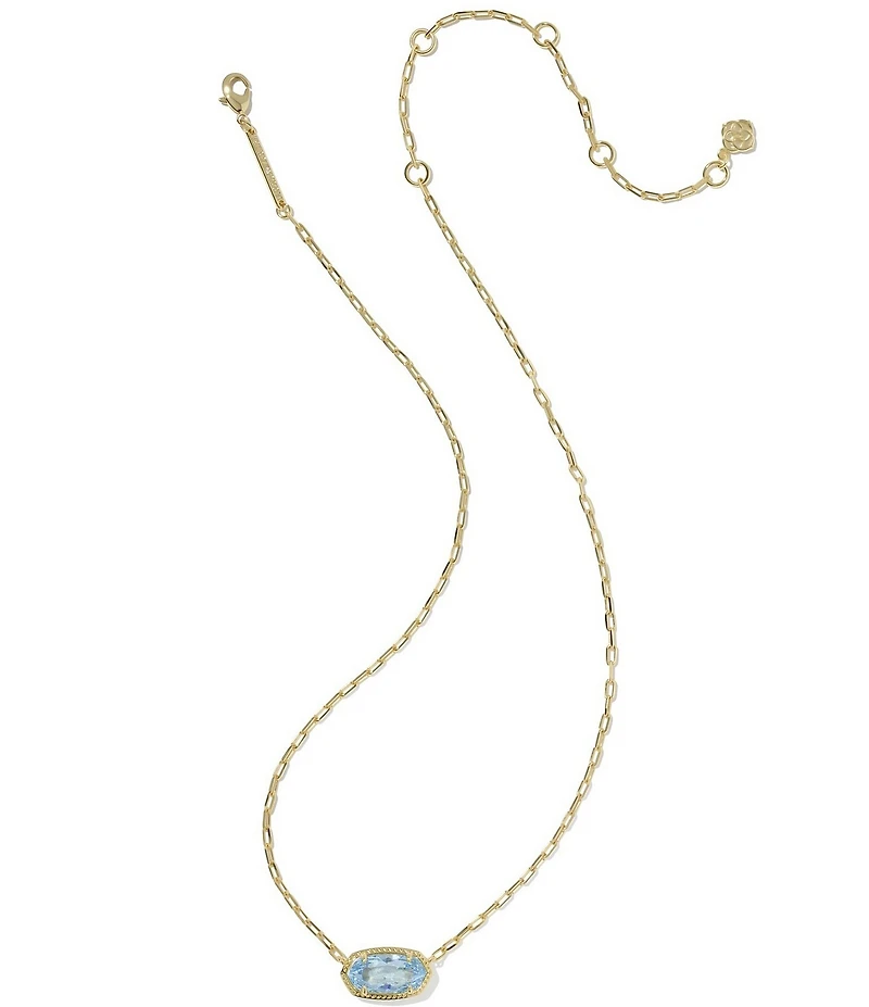 Kendra Scott Elisa Luxe Short Pendant Necklace