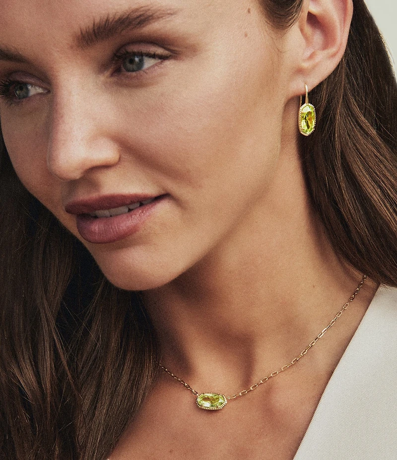 Kendra Scott Elisa Luxe Short Pendant Necklace