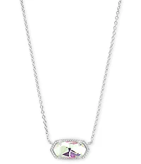 Kendra Scott Elisa Dichroic Glass Pendant Necklace