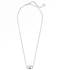 Kendra Scott Elisa Dichroic Glass Pendant Necklace
