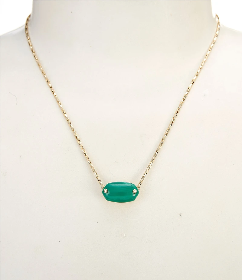 Kendra Scott Elisa Riveted Short Pendant Necklace