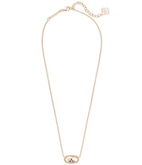 Kendra Scott Elisa Dichroic Glass Pendant Necklace