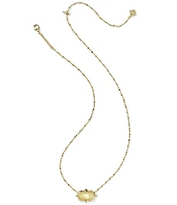 Kendra Scott Elisa Scallop Frame Short Pendant Necklace