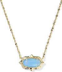 Kendra Scott Elisa Scallop Frame Short Pendant Necklace