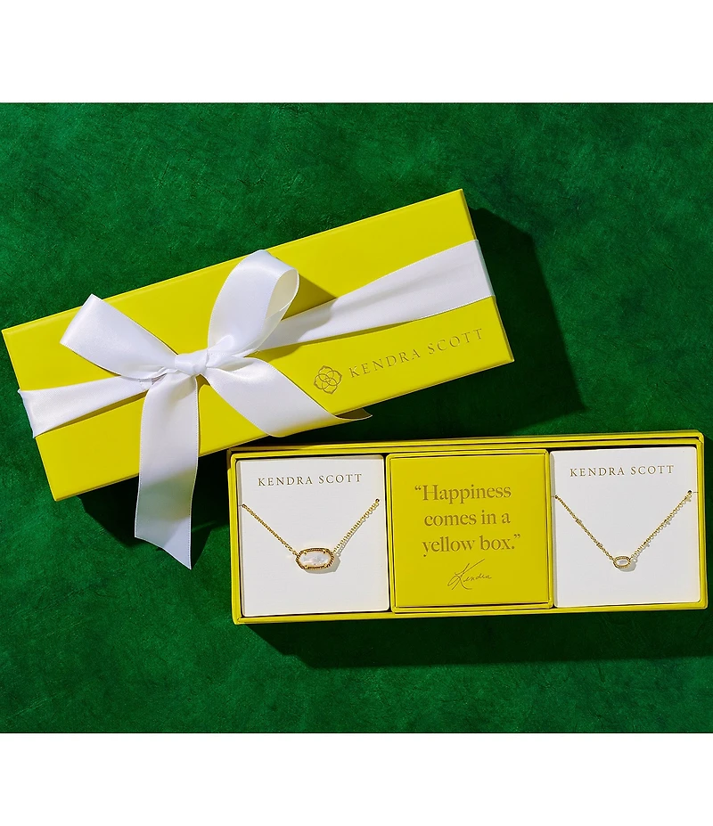 Kendra Scott Elisa Short Pendant Necklace Set