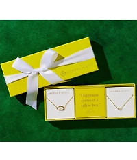 Kendra Scott Elisa Short Pendant Necklace Set