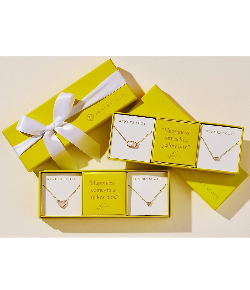 Kendra Scott Elisa Short Pendant Necklace Set