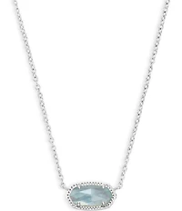 Kendra Scott Elisa Silver Pendant Necklace