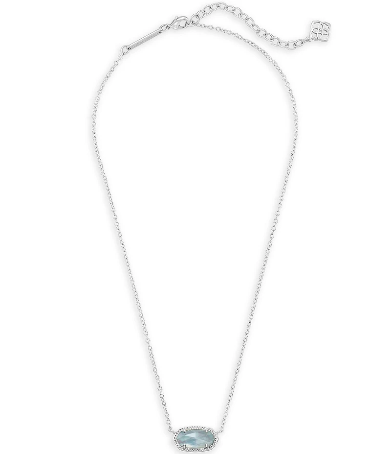Kendra Scott Elisa Silver Pendant Necklace
