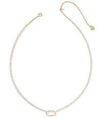 Kendra Scott Elisa Rhinestone Tennis Collar Necklace